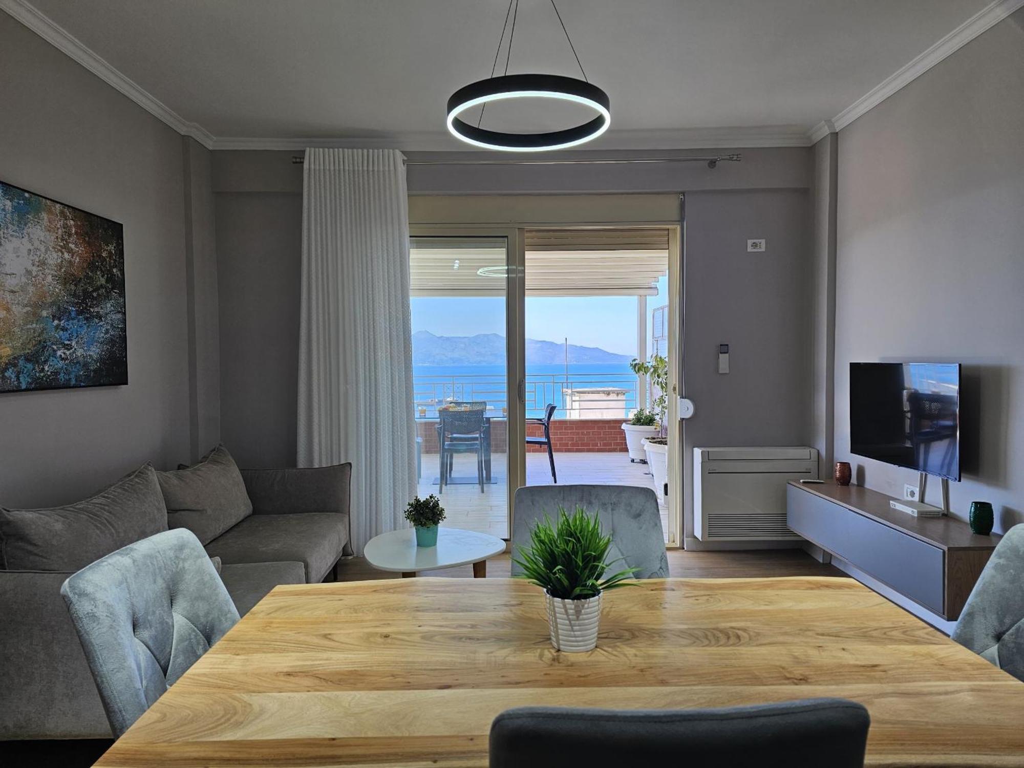 Deep Blue Rooftop - 111 Sarandë Exterior foto